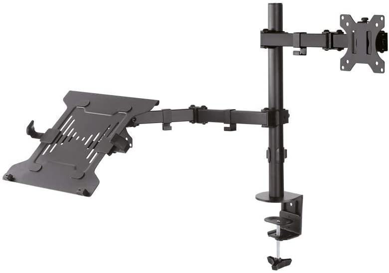 Suport Monitor de Birou, Neomounts by Newstar FPMA-D550NOTEBOOK, 10" - 32", VESA 100x100, suporta pana la 8kg, negru