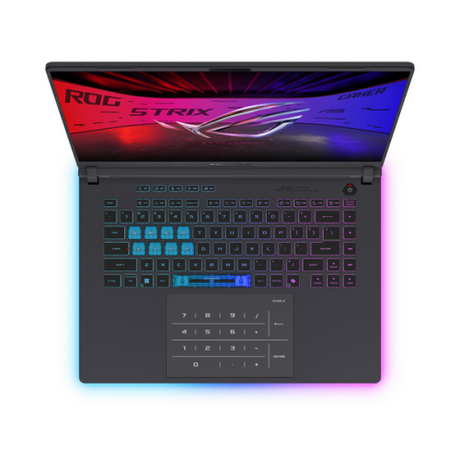 Notebook Gaming ASUS ROG Strix G18, cu procesor Intel Core Ultra 9 275HX, 18'' IPS, 32 GB DDR5, 1 TB SSD, NVIDIA GeForce RTX 5080, 16GB GDDR7, Fr OS