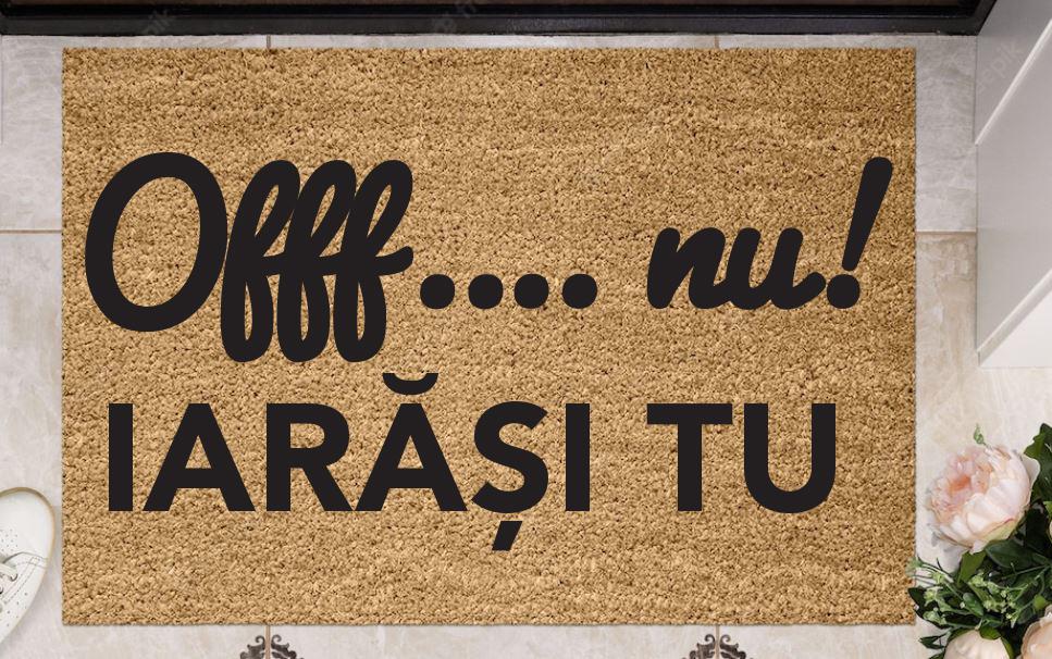 COVORAS INTRARE ANTIDERAPANT 60X40 CM, OFFF, HEINNER HOME