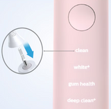 Periuta electrica sonica Philips Sonicare HX9911/21 Diamond Clean 9000 HX9911/21, 4 moduri de periere, 3 intensitati, 1 toc de transport cu USB incarcare, 1 pahar, roz