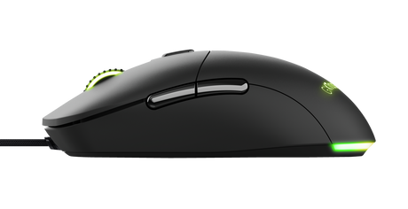 Mouse Trust GXT981 Redex cu fir, USB 2.0, 10000 DPI, negru