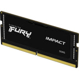 Memorie RAM notebook Kingston, SODIMM, DDR5, 16GB, 5600MHz, CL40, 1.1V, Fury