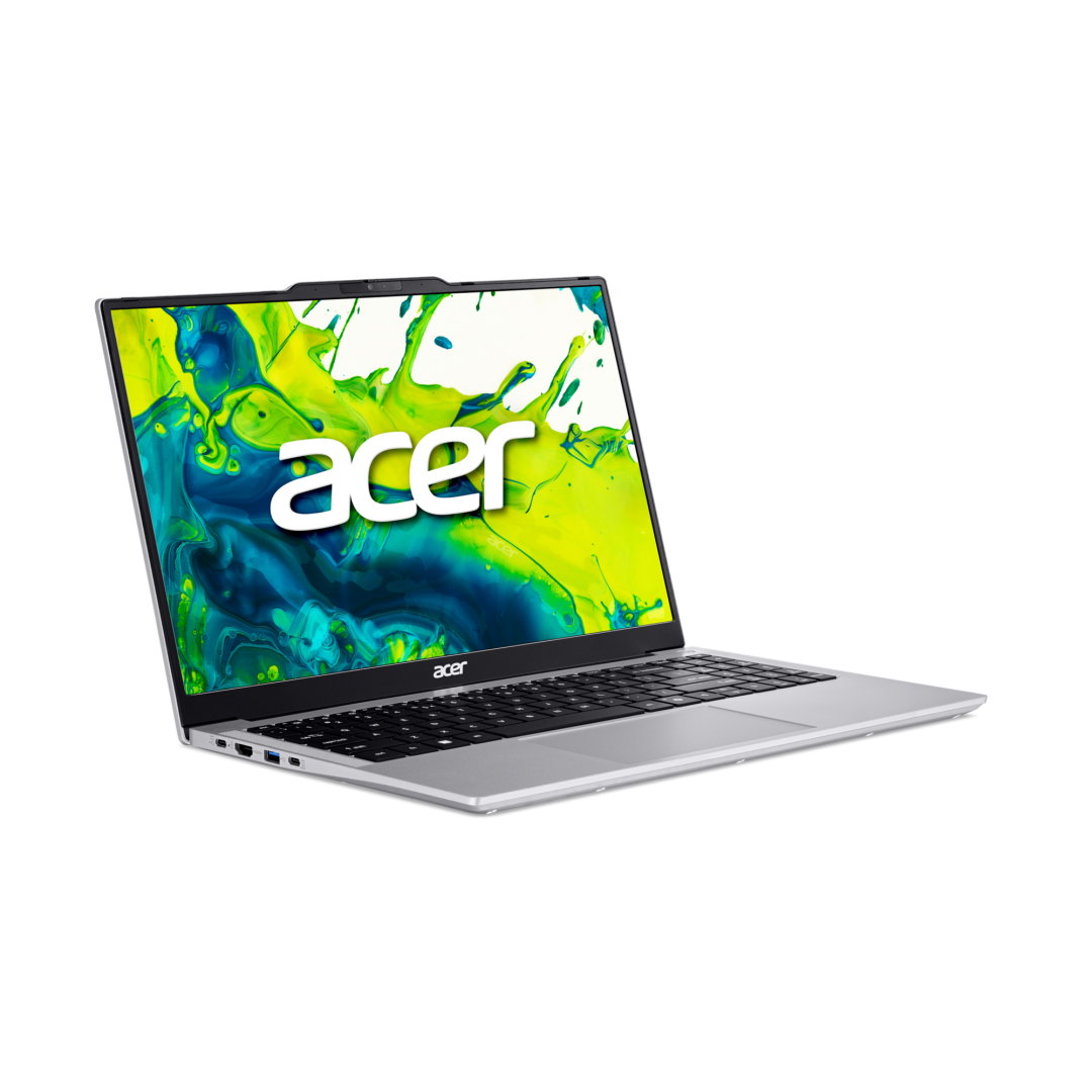 Laptop de uz zilnic Acer Aspire Lite 15 AL15-53P-58SY, cu procesor Intel Core 5 120U, 15.6'' FHD IPS, 16 GB DDR4, 512 GB M.2 PCIe SSD, Intel Graphics, 2 ani Garantie