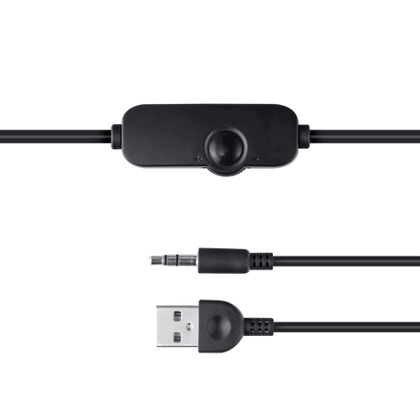 Boxe Trust Polo 2.0 cu fir, putere maxima 8W, audio input 3.5mm, negru