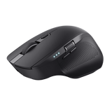 Mouse Trust Ozaa+, wireless RF 2.4GHz, bluetooth, conectivitate USB 1.1, 2.0, 3.0, rezolutie maxima 3200 DPI, negru