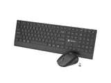 Kit Wireless tastatura si mouse NATEC NZB-2315, Da, Negru