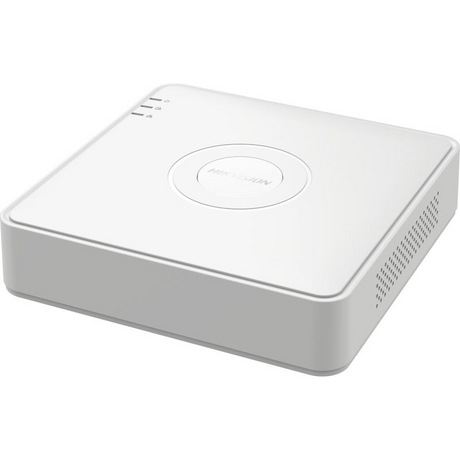 DVR Hikvision 8 canale DS-7108HGHI-M1/T, TURBO HD, BNC interface (1.0 Vp-p, 75 Ω), supporting coaxitron connection, pana la 10-ch IP camera inputs, intrari: HDTVI/CVI/AHD/IP/CVBS, 1SATA maxim 4TB, dimensiuni: 200 × 200 × 48 mm, greutate: 1kg.