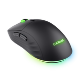 Mouse wireless Trust GXT 927 Redex+, rezolutie maxima 25600 DPI, senzor PAW3370, polling rate 125/250/500/1000Hz, iluminare full RGB, negru