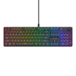 Tastatura mecanica Trust GXT 866 Torix cu fir, swtich linear, 104 butoane, full RGB, butoane programabile, tipuri de jocuri FPS, MMO, MOBA, RPG, RTS, negru