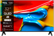 Televizor TCL QLED 32V4C, 80 cm, Smart Google TV, HD, (Model 2025)