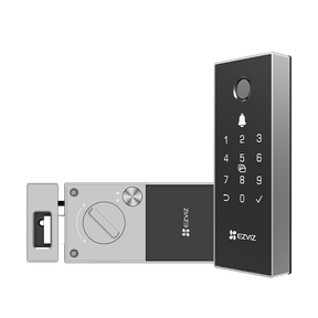 YALA ELECTRONICA EZVIZ DL06 PRO, Comunicare: EZVIZ Connect 2.4G Wi-Fi, Putere de lucru: 4 Baterii AA Alkaline, Temp de functionare: 25 °C to 55 °C, Dimensiuni: Panou frontal:  154mm × 61mm × 18mm, Panoul din spate: 155mm × 76mm × 33.5mm, greutate: 520g.