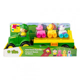 TRACTORAS CU REMORCA, ANIMALUTE SI SUNETE, JOHN DEERE