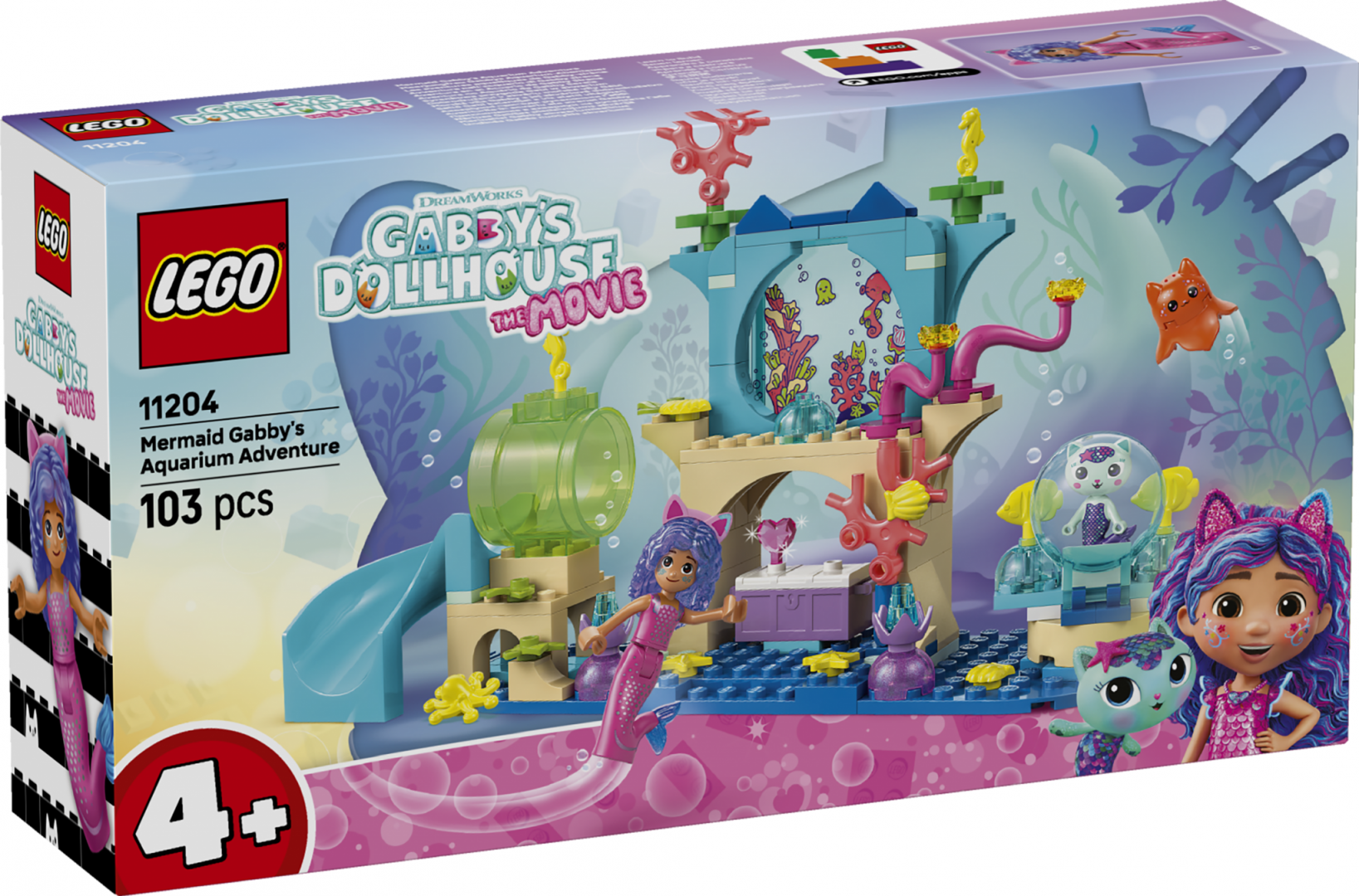 AVENTURILE IN ACVARIU ALE SIRENEI GABBY, LEGO11204