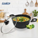 CRATITA ALUMINIU FORJAT 22x9CM,2.8L ONIX, COOKING BY HEINNER