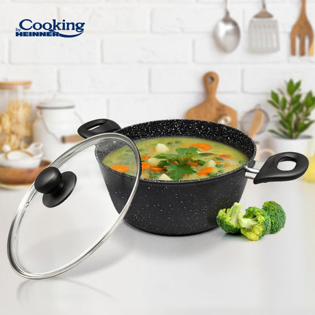 CRATITA ALUMINIU FORJAT 22x9CM,2.8L ONIX, COOKING BY HEINNER