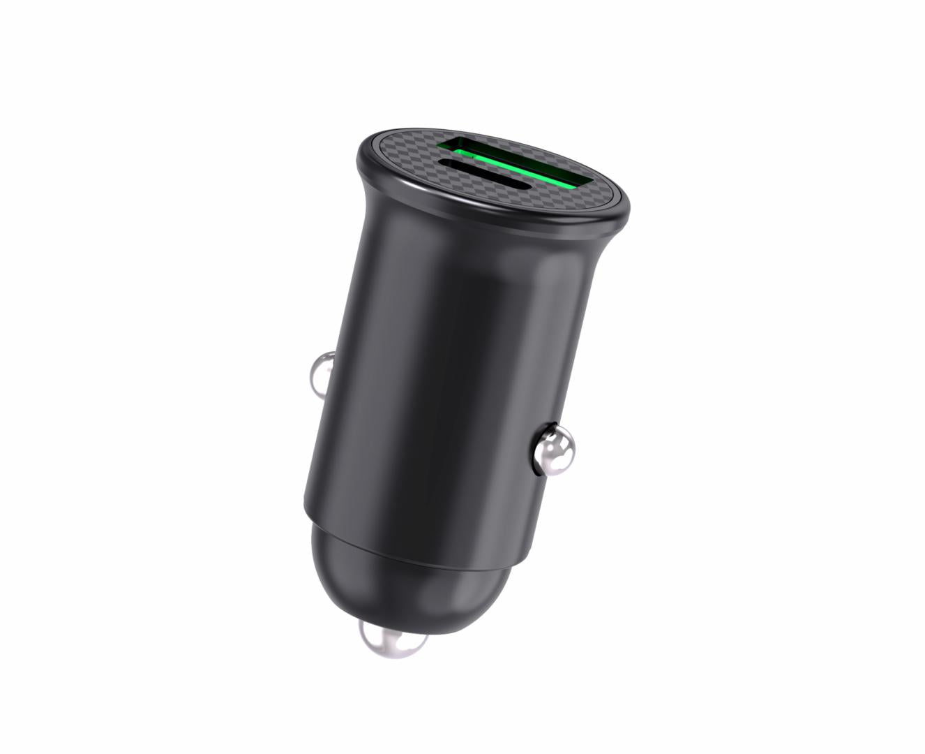 INCARCATOR AUTO SERIOUX 60W 12V, Alimentator/încărcător auto cu USB, Ieșire USB-C & USB-A
