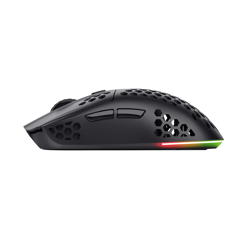 Mouse Trust GXT 929 Helox, wireless, rezolutie maxima 4800 DPI, negru