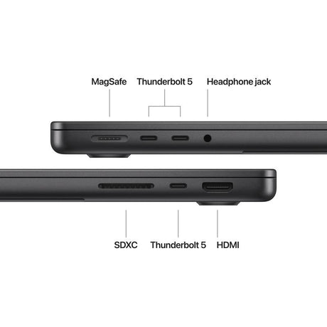 MacBook Pro 14.2"/Apple M4 Pro (CPU 14-core, GPU 20-core, Neural Engine 16-core)/48GB/1TB - Space Black - INT KB (cto from MX2Y3RO/A)