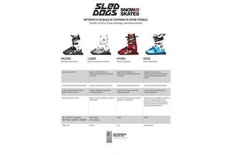 SNOWSKATES SLED DOGS K9.02- 280 mm, 43