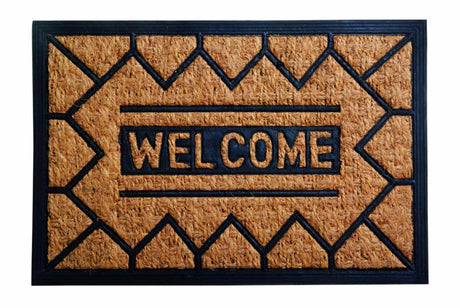 COVORAS INTRARE ANTIDERAPANT 60X40 CM,CAUCIUC+NUCA COCOS,VANORA HOME(mix 5 modele,10 bucati/bax, 2 bucati/model)