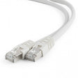 Patchcord FTP Spacer Cat6, material cupru aluminiu, lungime 30m, AWG26 alb