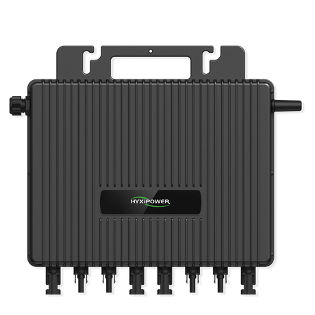 Microinvertor HYXIPOWER 4-in-1 Sub-1G, Typical Module Compatibility 320 - 600⁺W , Nominal Output Power 1600VA, Nominal Output Current,7.27A / 6.96A / 6.67A, dimensiuni 310*236*35.5mm