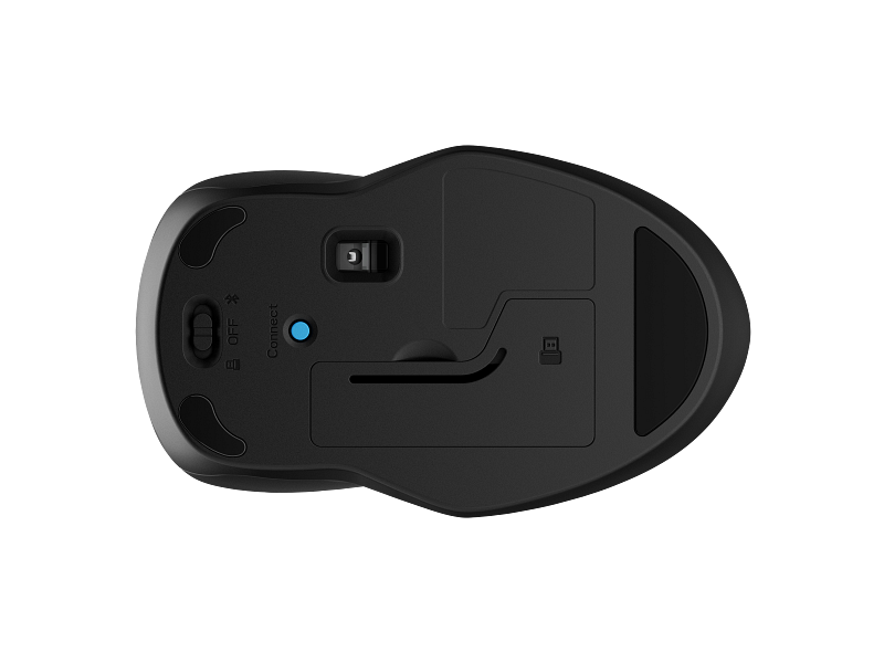 HP MOUSE 255 Dual Wireless, Culoare: Negru, Dimensiuni: 69.3 x 115 x 38.2 mm, Greutate: 68.3 g, Garantie 1 an