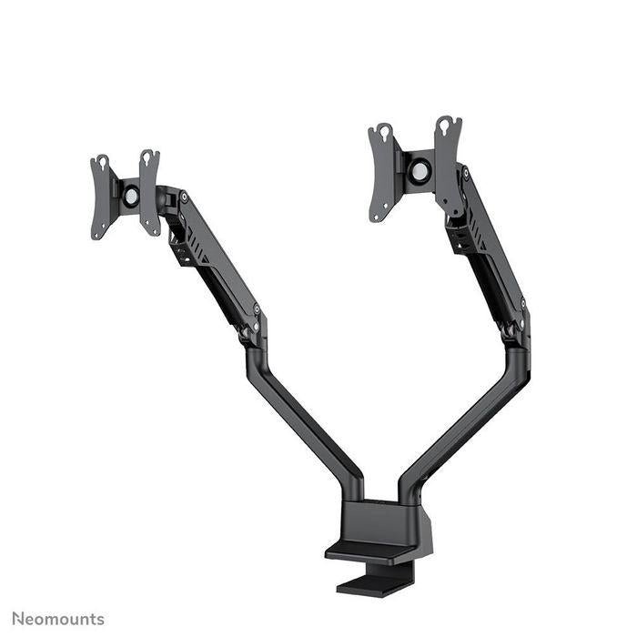 Brat dublu pt monitor Neomounts by Newstar, fullmotion 10"-32", greutate maxima suportata 8 kg per monitor, VESA min: 75x75 mm, VESA max: 100x100 mm, negru