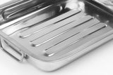 TAVA CUPTOR INOX  35x27x5.5 CM,VANORA HOME
