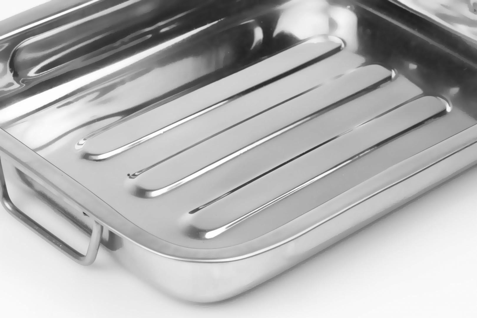 TAVA CUPTOR INOX  35x27x5.5 CM,VANORA HOME