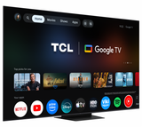 Televizor TCL SQD-MiniLED 85MSQLED80L, 214 cm, Smart Google TV, 4K, Onkyo (Model 2026)