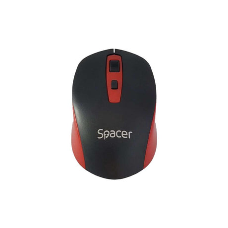 MOUSE Spacer, PC sau NB,1600 dpi, butoane/scroll 4/1, negru cu rosu