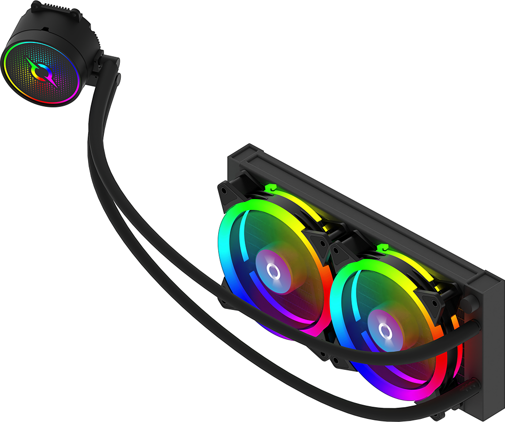 Cooler Procesor AQYRIS AQUARIUS 240 AIO ARGB NEGRU