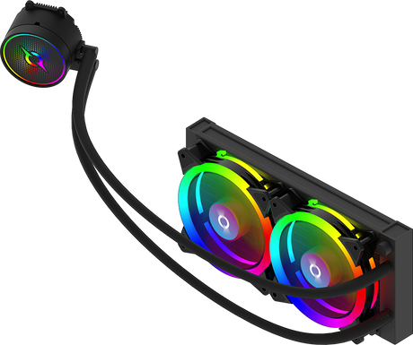 Cooler Procesor AQYRIS AQUARIUS 240 AIO ARGB NEGRU