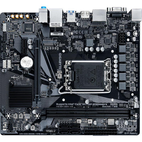 Placa de baza Gigabyte H610M S2H V2, Socket 1700, DDR5, Micro-ATX