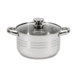 SEMIOALA INOX+CAPAC, 22X12.5 CM, 4.5 L, MYRA, COOKING  BY HEINNER