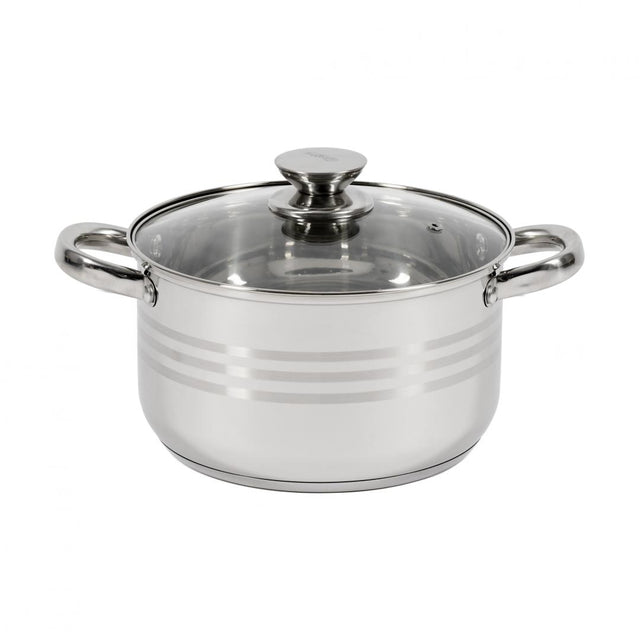 SEMIOALA INOX+CAPAC, 22X12.5 CM, 4.5 L, MYRA, COOKING  BY HEINNER