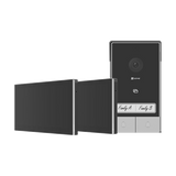 KIT VIDEINTERFON EZVIZ HP7 2-ENTRY, Senzor imagine: 1/2.7" Progressive Scan CMOS, Rezolutie 2K (2048x1296), Lentila: 2.0 mm @ F2.2, view angle: 162° (Diagonal) IR 6M, Compresie: H.265 / H.264 Ecran interior: 7 "touch screen, 1024x600 Conexiune: 2xFire ( Maxim 4 fire ), Conectivitate: IEEE802.11b