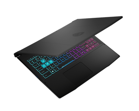 Laptop MSI Gaming Katana A15 AI B8VE-631XRO, 15.6" FHD (1920x1080), 144Hz, IPS-Level, AMD Ryzen™ 9 8945HS Processor with AMD XDNA™ a rchitecture, video dedicat NVIDIA GeForce RTX 4050 Laptop GPU 6GB GDDR6, RAM DDR5 8GB*2 (5600)MHz, SSD 512GB NVMe SSD PCIe Gen4, no ODD, No Card reader, 2x 2W Speaker