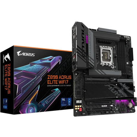 Placa de baza Gigabyte Z890 AORUS ELITE WIFI7, Socket 1851, DDR5, ATX