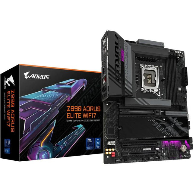 Placa de baza Gigabyte Z890 AORUS ELITE WIFI7, Socket 1851, DDR5, ATX