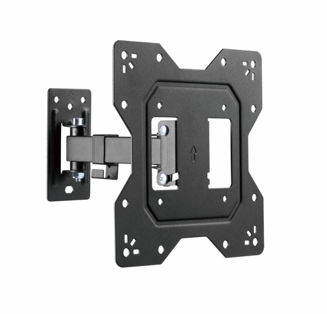 Suport TV de perete Serioux, TV68-221, compatibilitate  dimensiune ecran: 23"-43", compatibilitate VESA:100x100, 100x200, 200x100, 200x200, greutate maximă suportata: 30kg, distanta fata de perete: 56~204mm, inclinare: ＋5°～-8°, pivotare: +90°~-90°