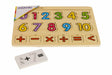 PUZZLE MOZAIC DIN LEMN-ÎNVĂȚĂM SĂ NUMĂRĂM