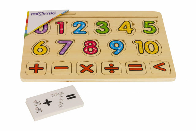 PUZZLE MOZAIC DIN LEMN-ÎNVĂȚĂM SĂ NUMĂRĂM