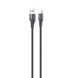 Cablu Serioux USB-A - TYPE-C 2M 30W.Lungime: 200 cm, ieșire: 30W, tip cablu: USB-A la USB-C, culoare: Gri, funcție: încărcare și sincronizare