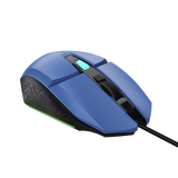 Mouse Trust GXT110W Felox cu fir 400 DPI, albastru