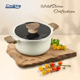 CRATITA ALUMINIU+CAPAC 20x9.5CM,2.5 L, WILD STONE, COOKING BY HEINNER