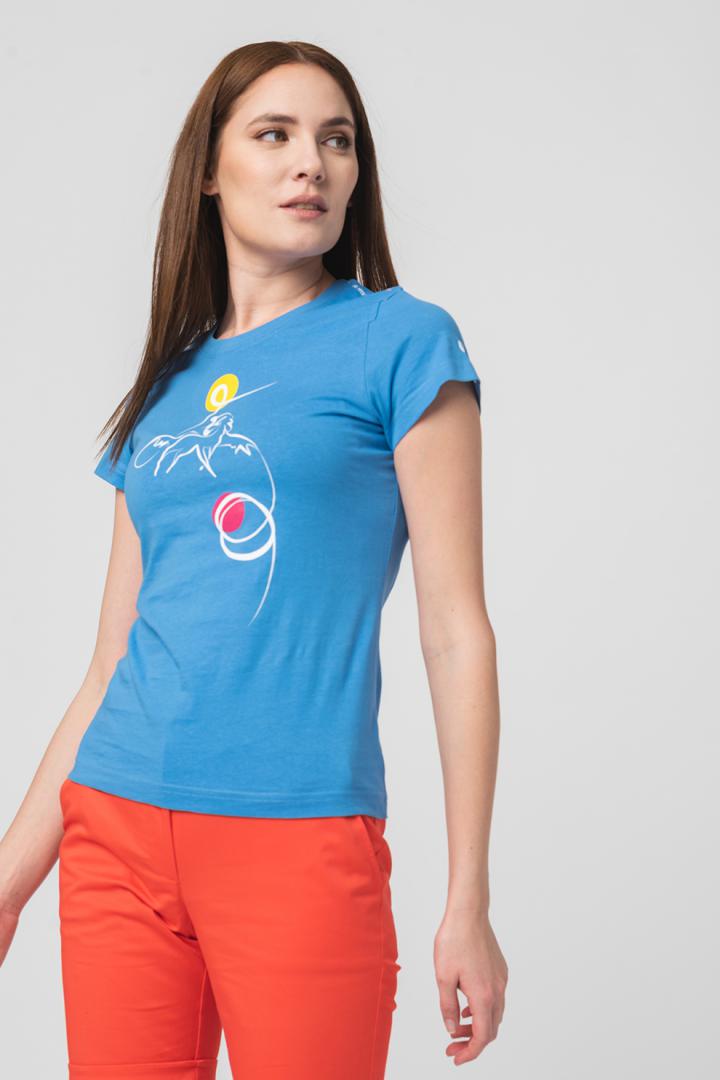 TSHIRT CASUAL F CAL PEGAS AZURE-XL