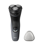 Aparat de ras PHILIPS Seria1000 S1142/00, Autonomie 40 min, 3 elemente de taiere, Gri, L x A x I (mm) 80x100x190