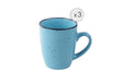 SET 3 CANI CERAMICA 354 ML, ELECTRA, ART OF DINING BY HEINNER